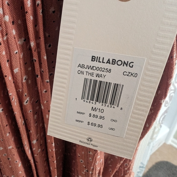 Billabong Dress NWT - Picture 3 of 3